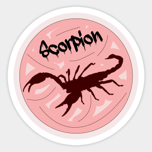 Scorpion Sticker